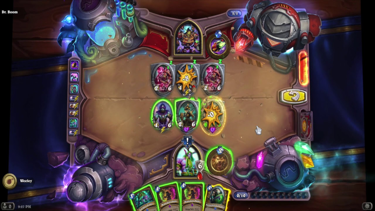 Survival Boomsday Puzzle Lab #5 (Finale!): Dr. Boom - Hearthstone