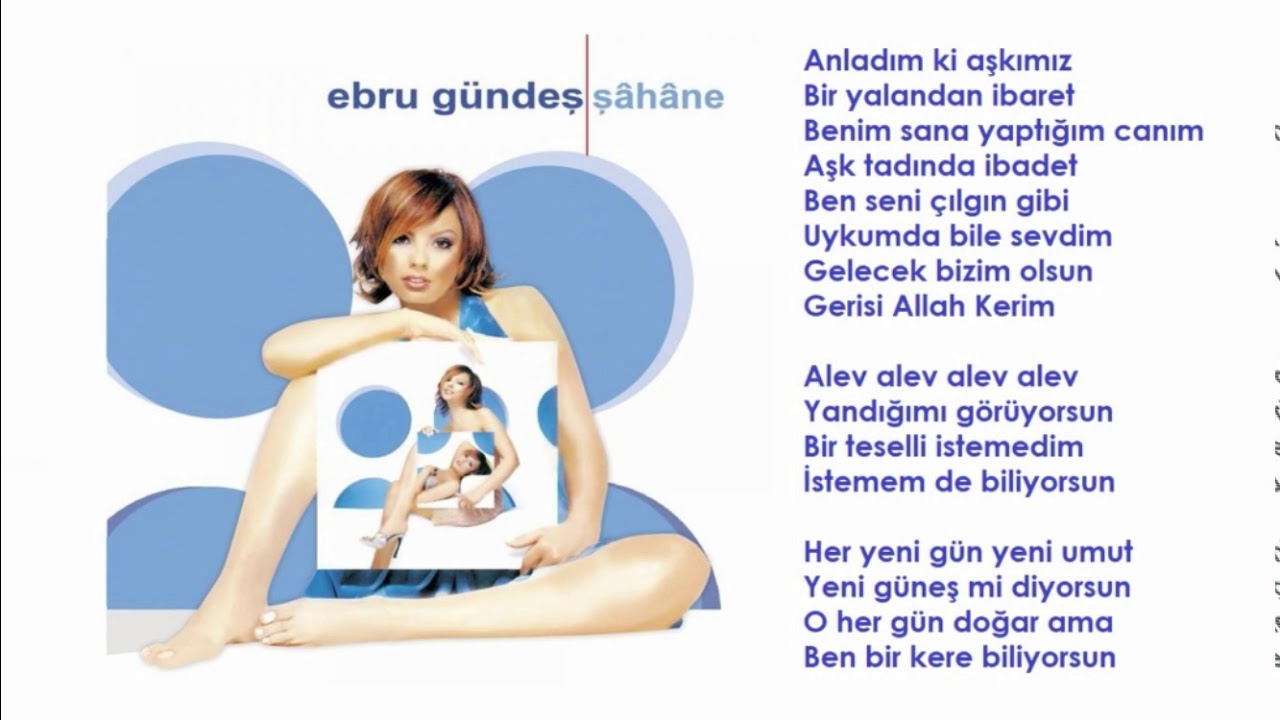 Ebru Gündeş - Alev Alev (Orijinal Karaoke)