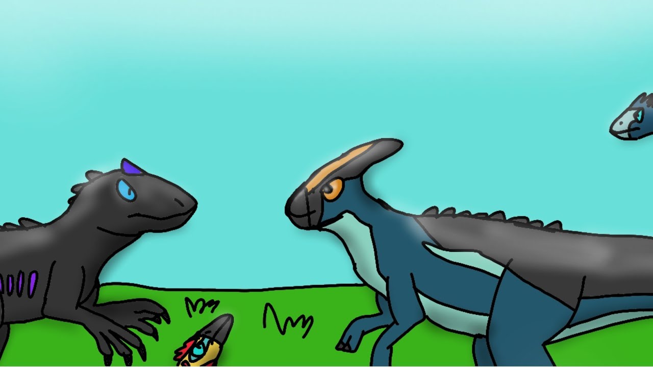 fighting a carnivore pack [DEUTSCH & ENGLISH] (Prehistoria roblox)
