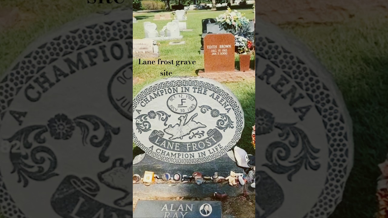 Lane frost grave site