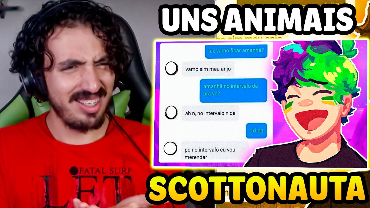 SÓ PODIA SER NO ENSINO BRASILEIRO - Scottonauta | Leozin REACT