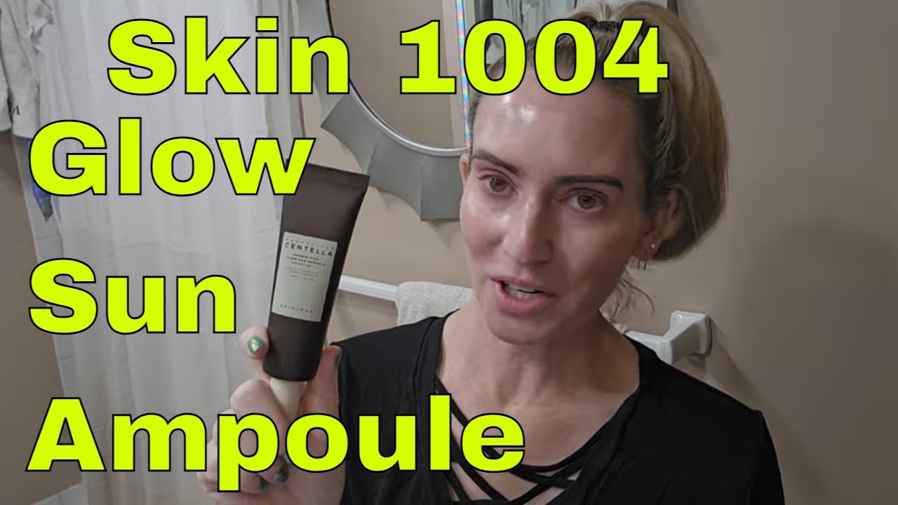 SKIN 1004 🌞 Madagascar Centella Probio-Cica Glow Sun Ampoule SPF 50 First Impressions Review