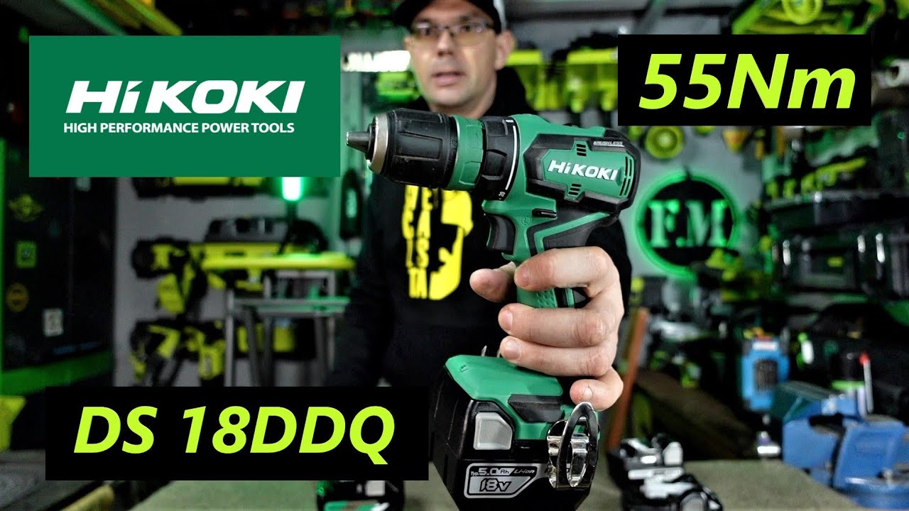 Hikoki DS 18DDQ - Wiertarko-Wkrętarka Wymienne Głowice/TESTY!!!