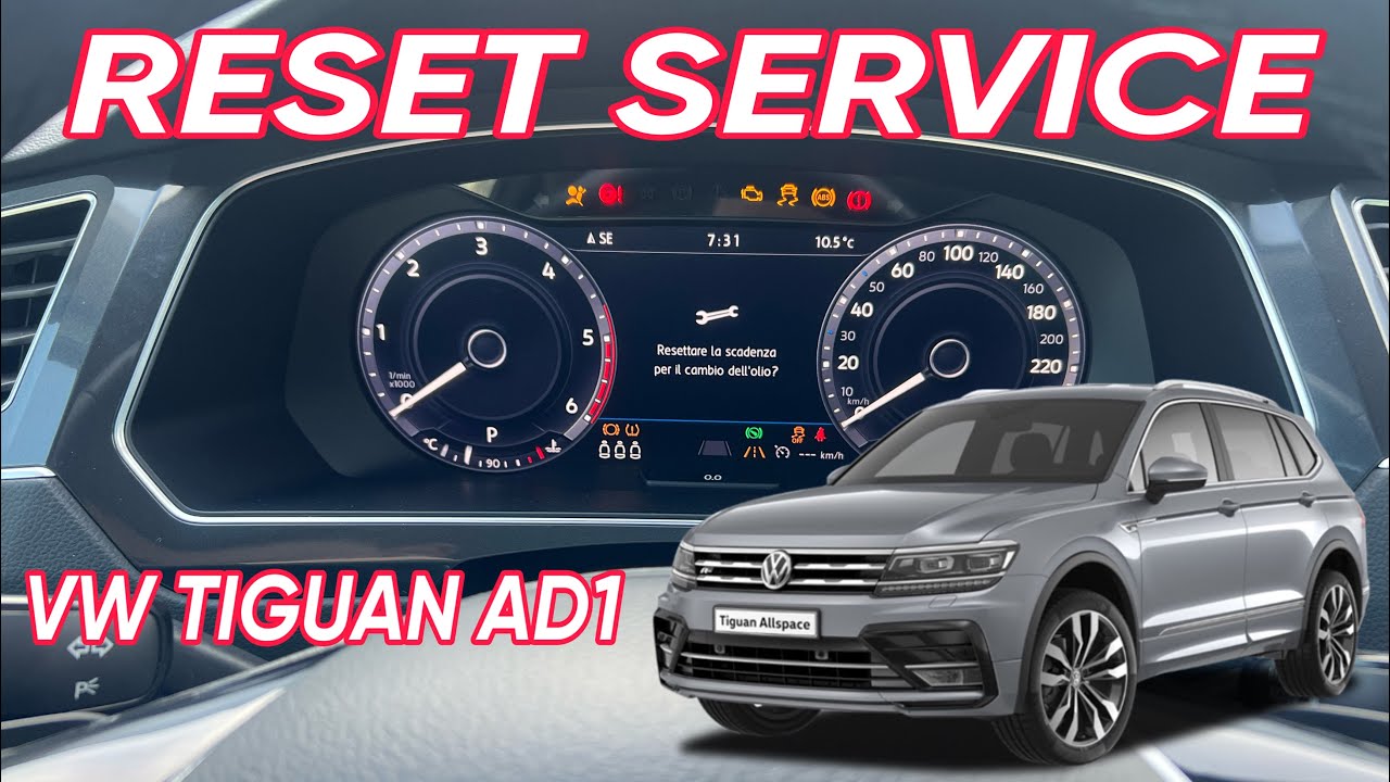 RESET SERVICE Volkswagen TIGUAN AD1