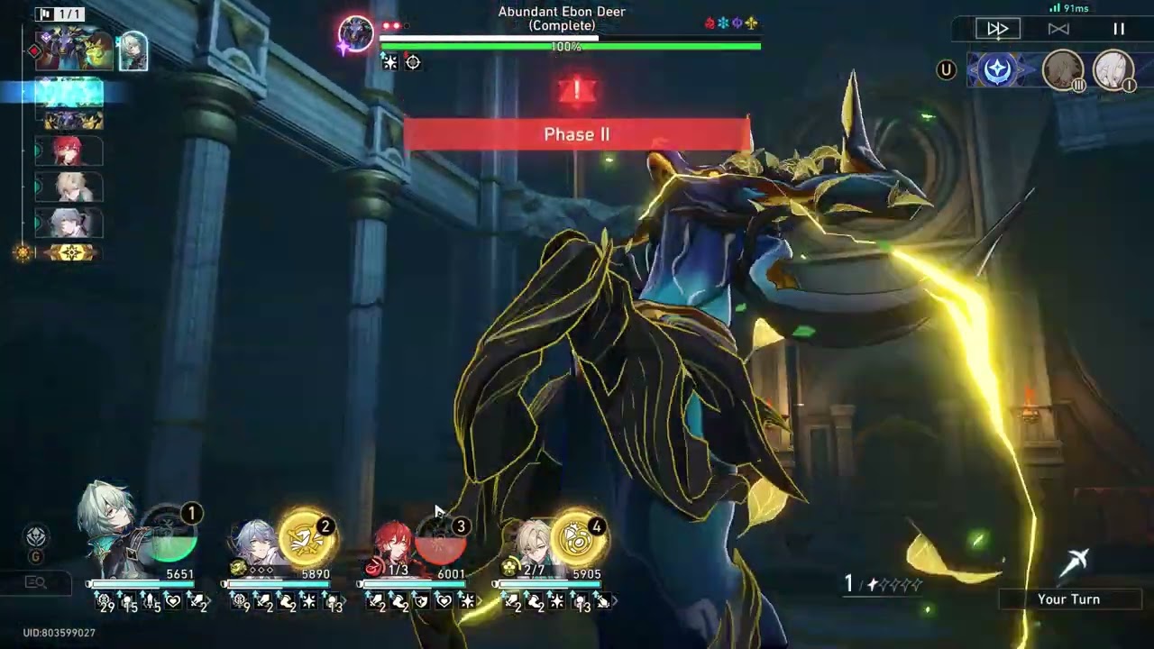 Testing Anaxa in Divergent Universe(Farming for Relics) - Honkai Star Rail