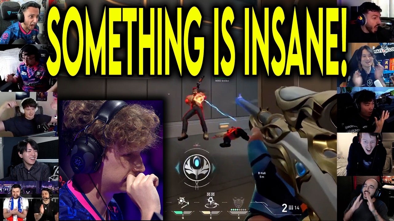 Valorant Streamers Reacts To PRX Something INSANE 4k Against NRG In Masters Santiago