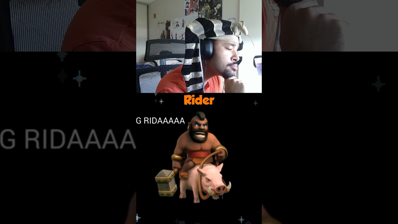 Bro did &ldquo;Hog Rider!&rdquo; 💀