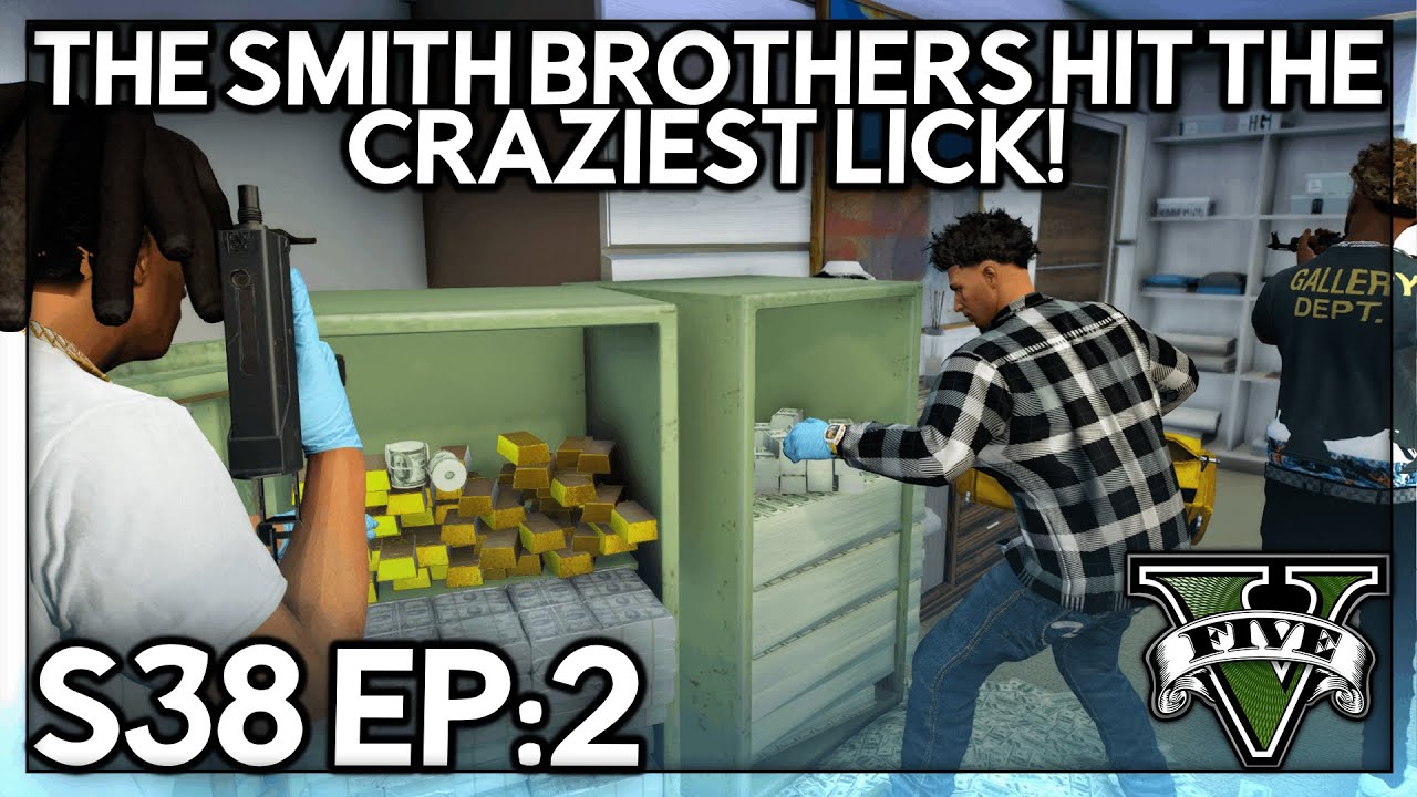 Episode 2: The Smith Brothers Hit The Craziest Lick! | GTA RP | Grizzley World Chiraq