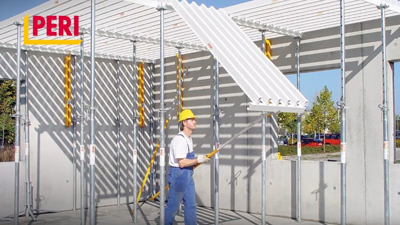 FORMWORK | PERI GRIDFLEX Slab Formwork for simple assembly & high level of working safety (EN)