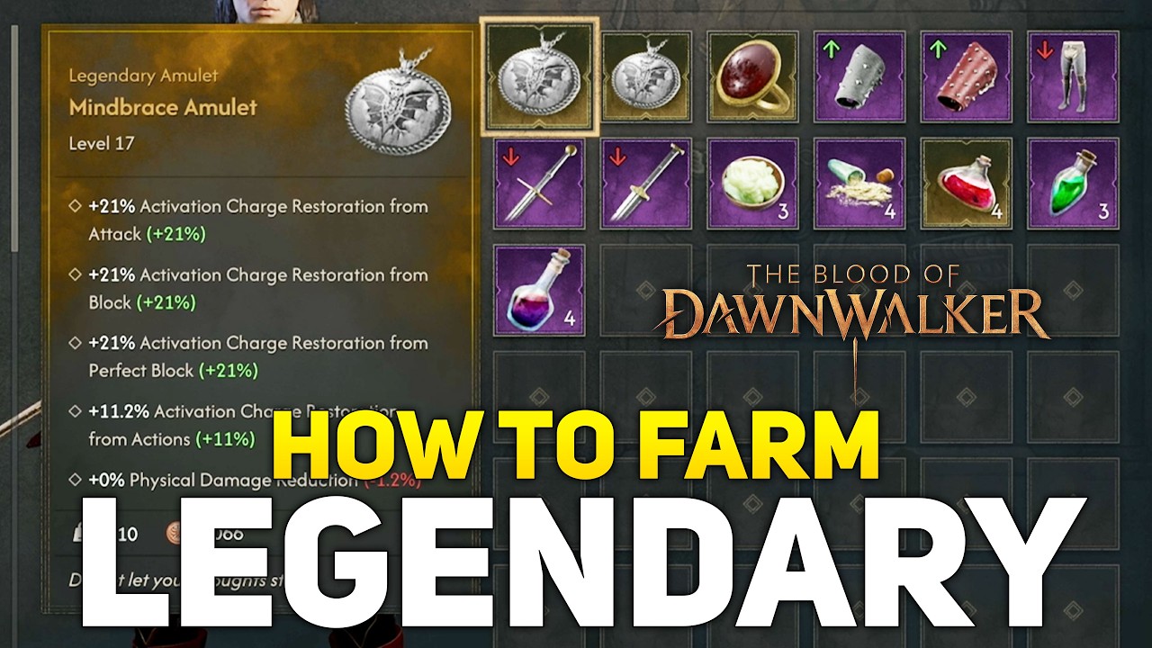 The Blood of Dawnwalker &mdash; как быстро фармить легендарную экипировку?
