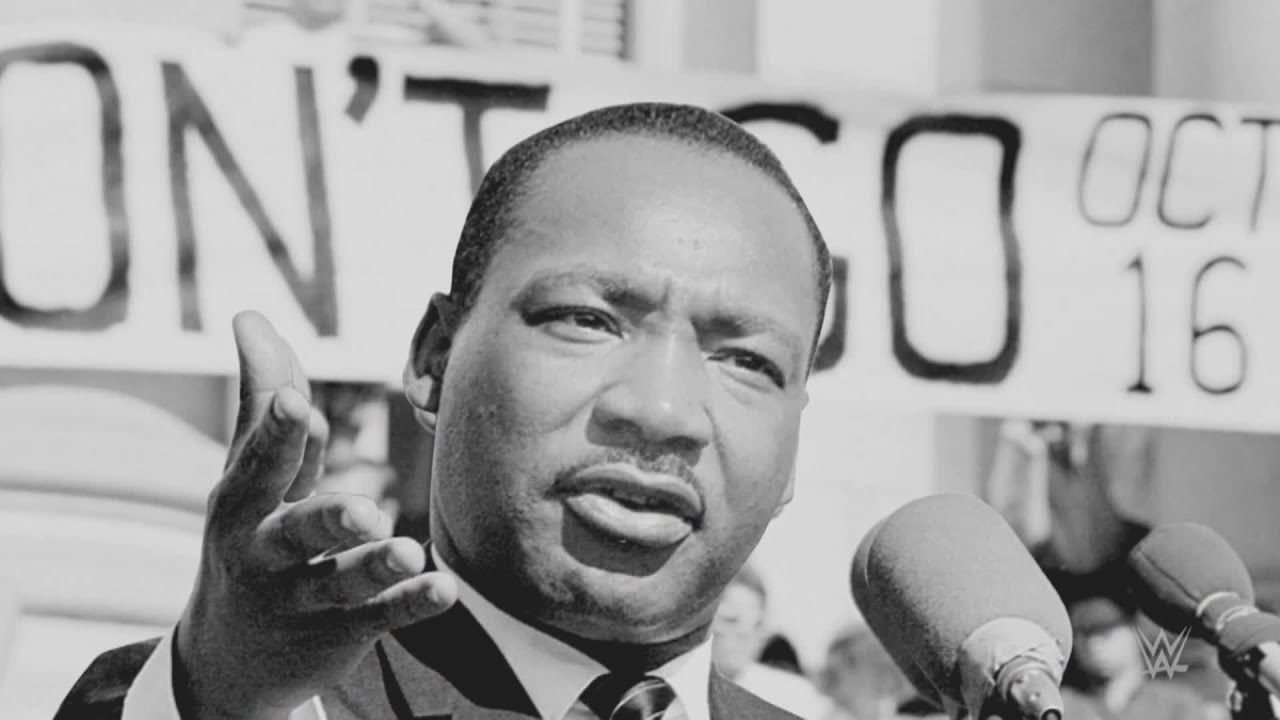 WWE honors Martin Luther King Jr. featuring “Never Break” by John Legend
