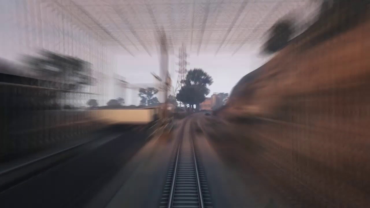 Gta Timelaps - Train & Traffic