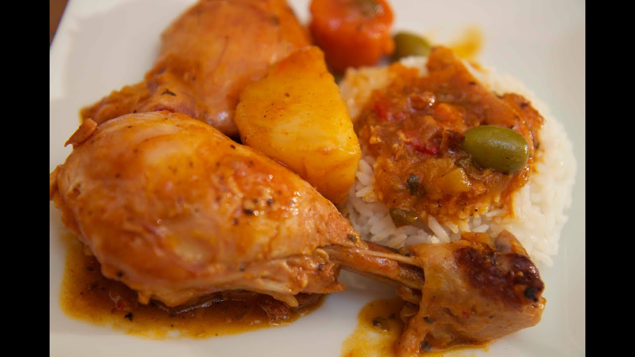 Chicken Fricassee - Fricase de pollo - Cooked by Julie - Episode 170