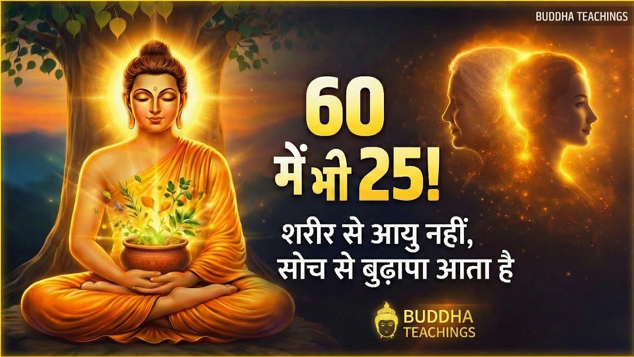 60 की उम्र में भी 25 के दिखोगे | उम्र को रोकने के 12 नियम | बुद्ध की गुप्त शिक्षा | Buddha Story | 