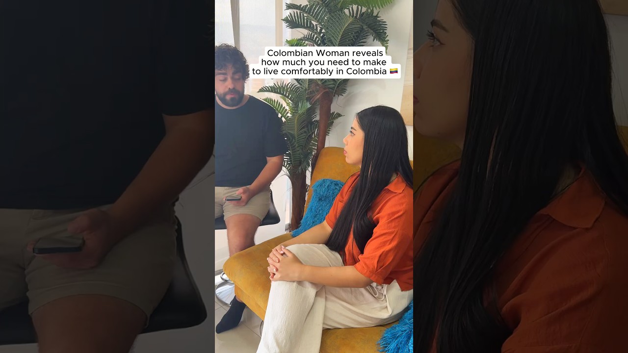 Colombian woman reveals how much money you need to make per month to live comfortably in Colombia