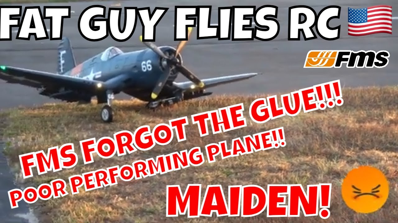 MAIDEN -FMS F4U CORSAIR 1700MM V3 Я НЕ СЧАСТЛИВЫЙ КЕМПЕР от FGFRC