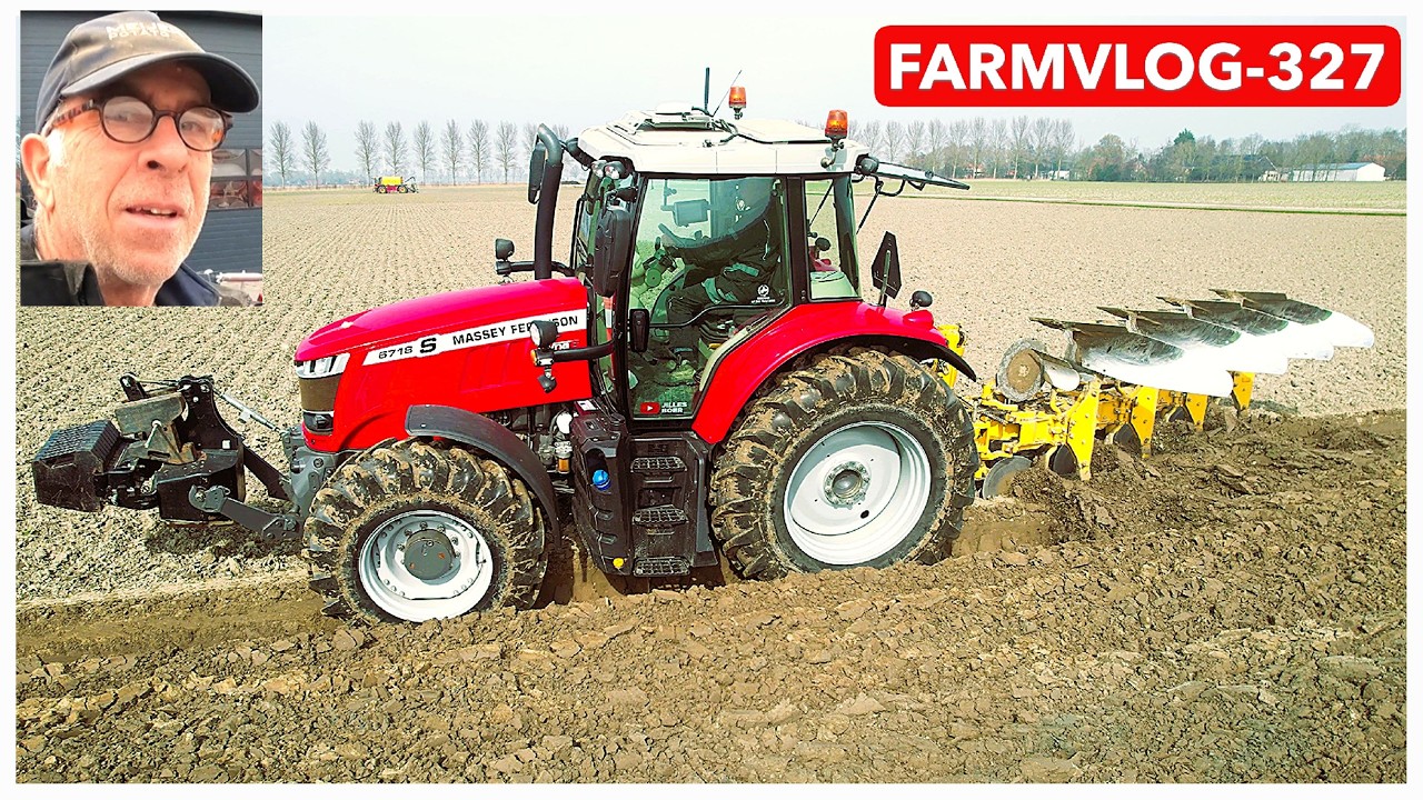FARMVLOG #327 mest uitrijden, ploegen, pootaardappelen