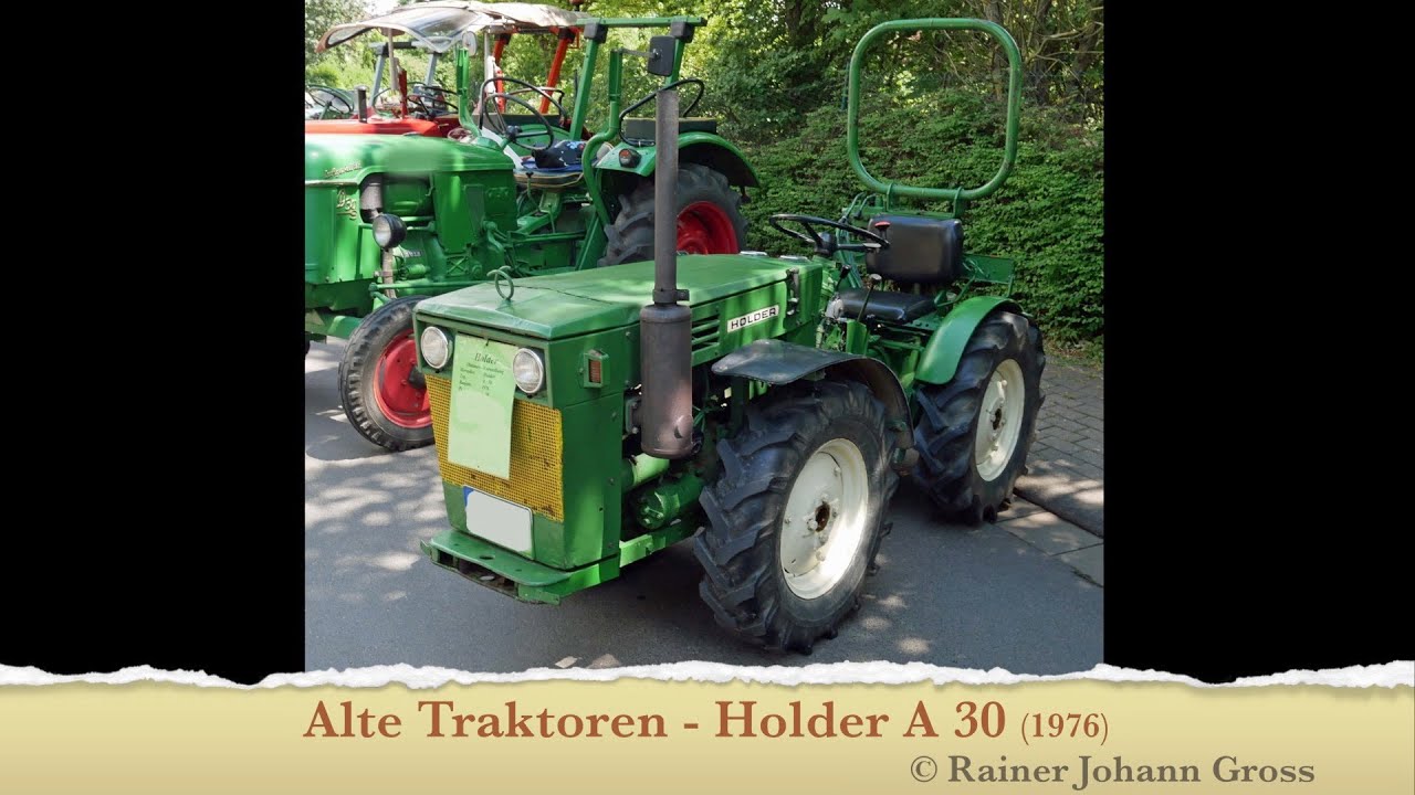 Alte Traktoren - Holder A 30 (1976)
