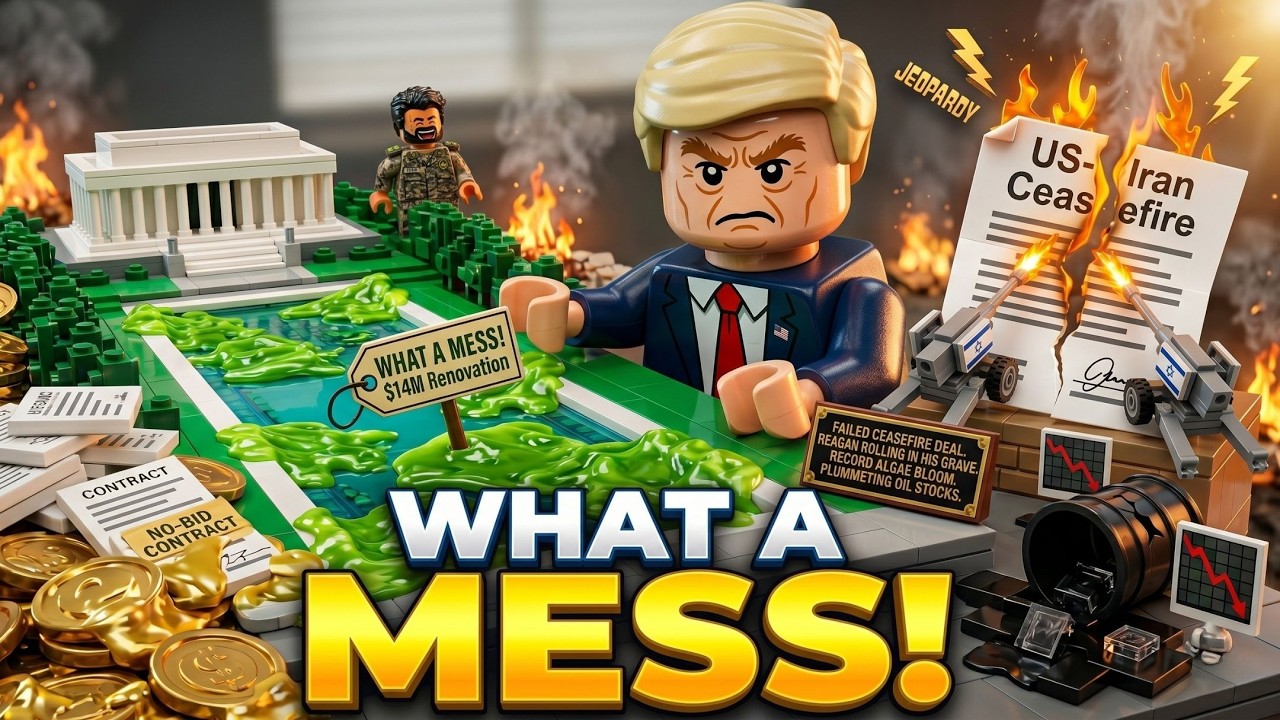НУ И БАРДАК!! | Новый рэп-клип LEGO про Иран