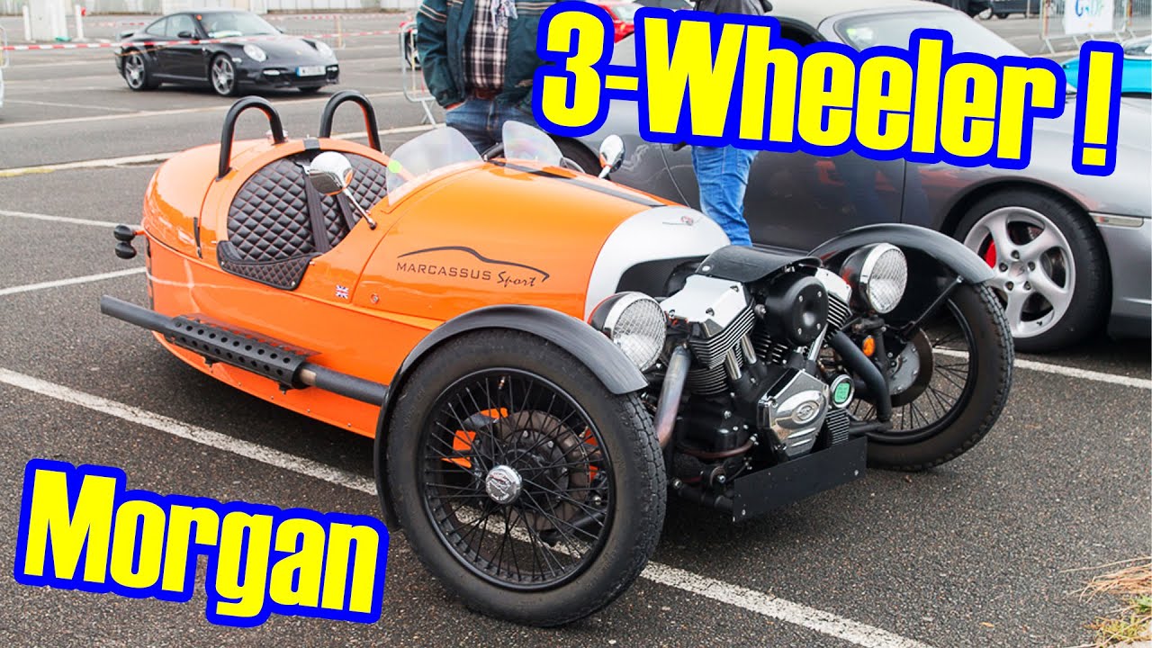 Morgan 3-Wheeler - Une voiture atypique qui décoiffe ! 😮