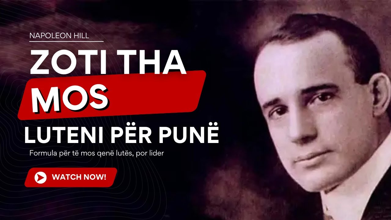 Zoti tha mos luteni për punë!