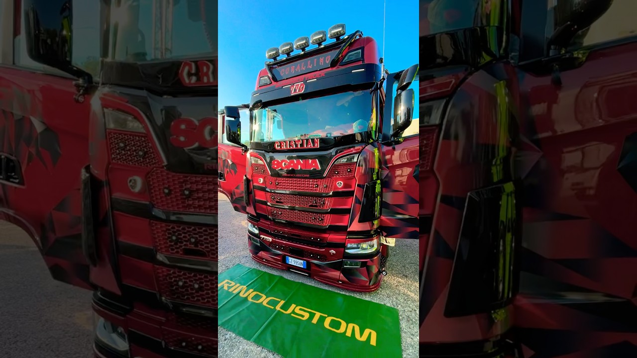 Nuovo Scania 770S Corallino 🏆 #scania #truck #camion #scaniav8 #v8power