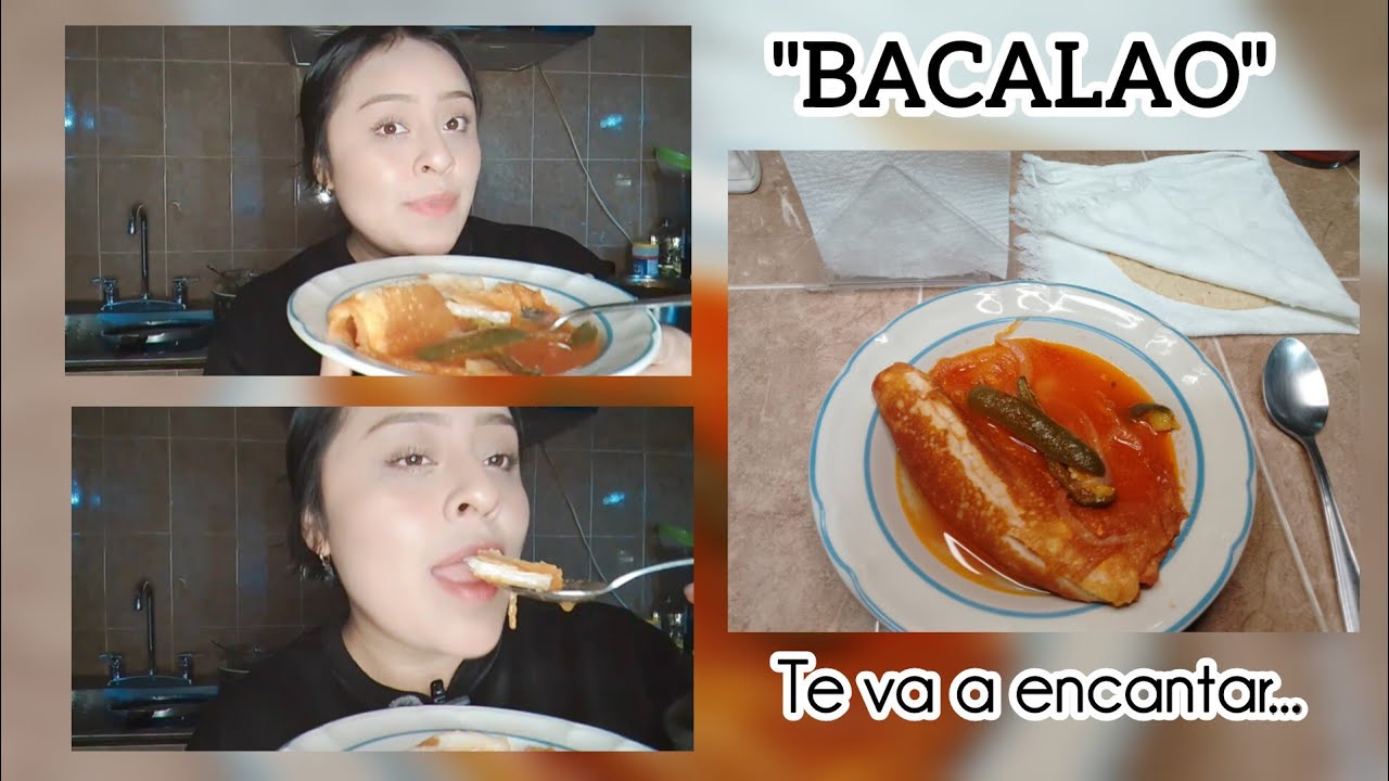 BACALAO ¿RECETA FÁCIL? ( A MI ESTILO) 🥘💛