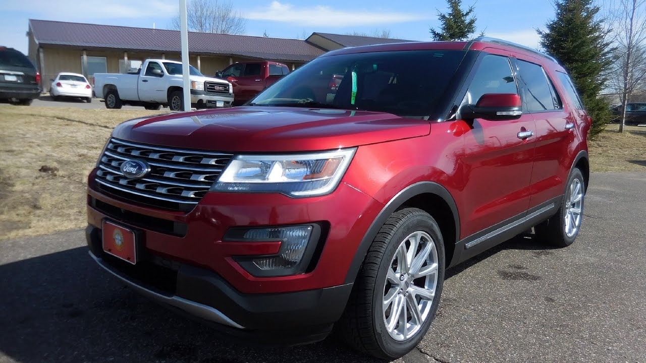 Used 2016 Ford Explorer Limited 3.5L V6 4WD- Elk River, Rogers, Maple Grove, Plymouth, MN