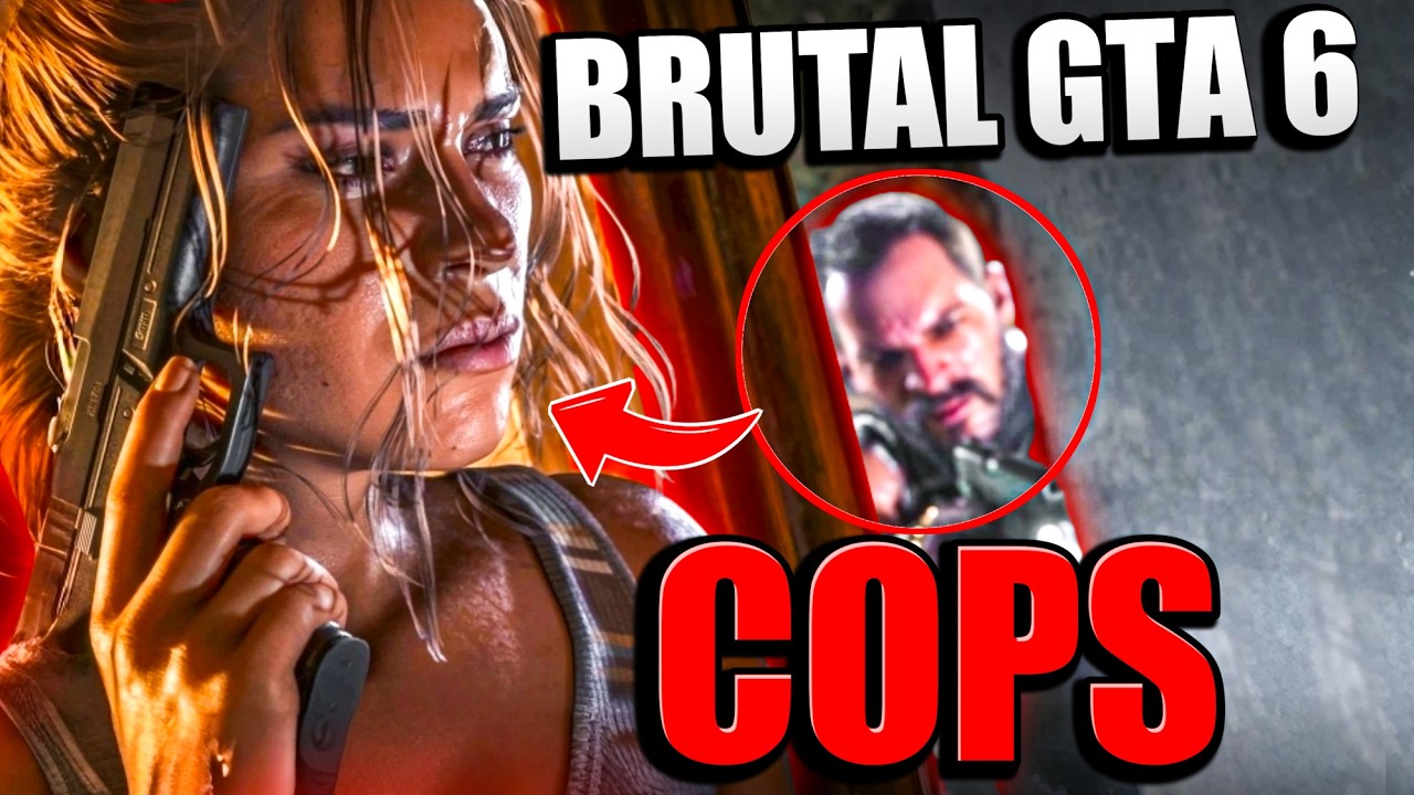 GTA 6 Wanted System Explained...(6 Stars, Prison, Female Cops & MORE!)