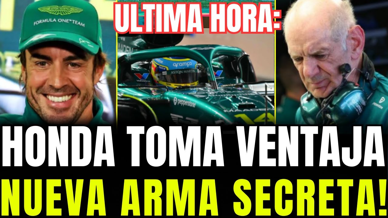 🔥&iexcl;&Uacute;LTIMA HORA!  El AMR26 de ALONSO ASUSTA a todos por 3 CLAVES T&Eacute;CNICAS&hellip; y HONDA puede decidirlo