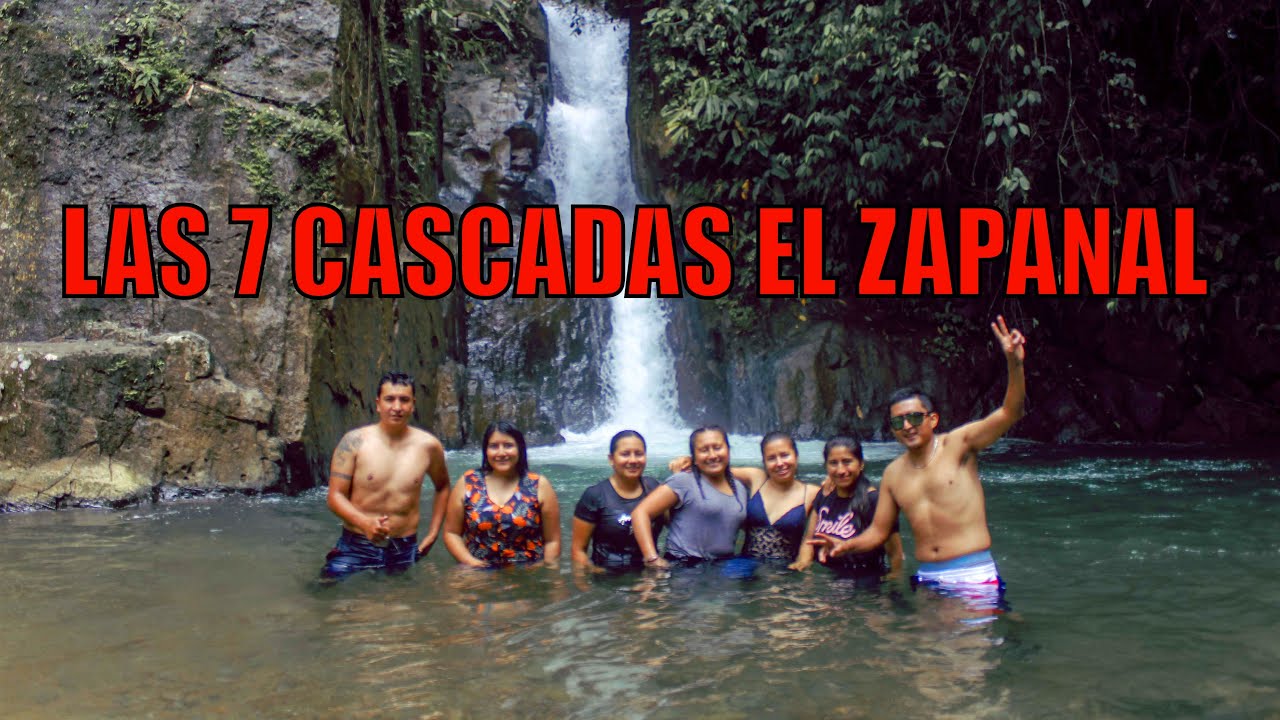 Las 7 Cascadas del Zapanal el Mejor Lugar Turístico de #Pangua / La Maná