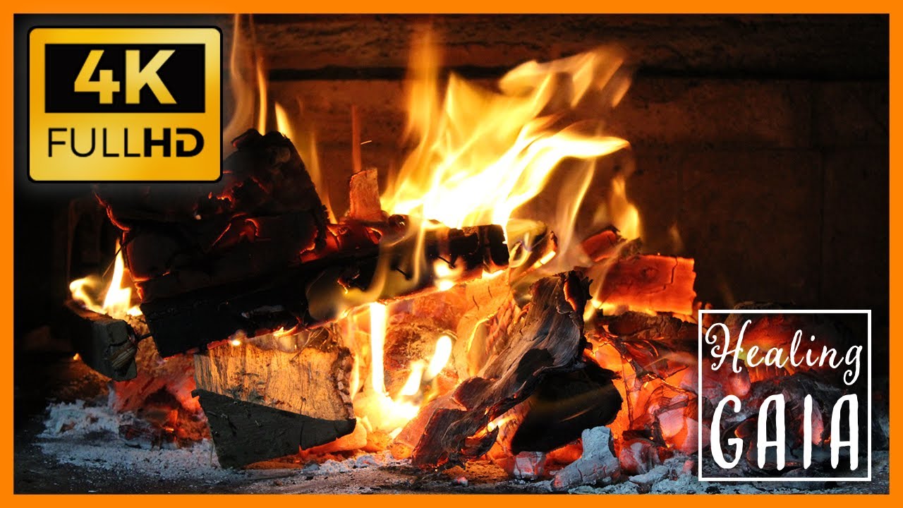 ☕🔥 [4K] BRASAS RELAJANTES para DORMIR ▶ Sonidos de ASCUAS y FUEGO 🔥♨ [8 HORAS]