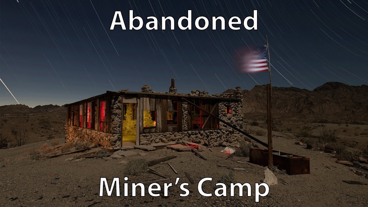 Large Miner's Camp in the Desert