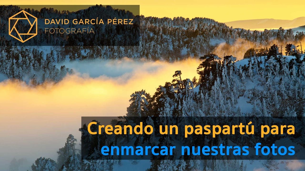 Creando un paspartú para enmarcar nuestras fotos