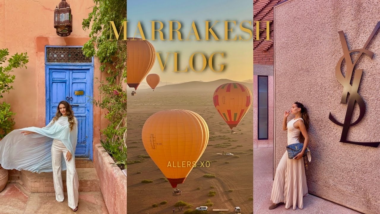 GIRLS TRIP TO MARRAKESH, MOROCCO | TRAVEL VLOG | THINGS TO DO 🐫🏜️