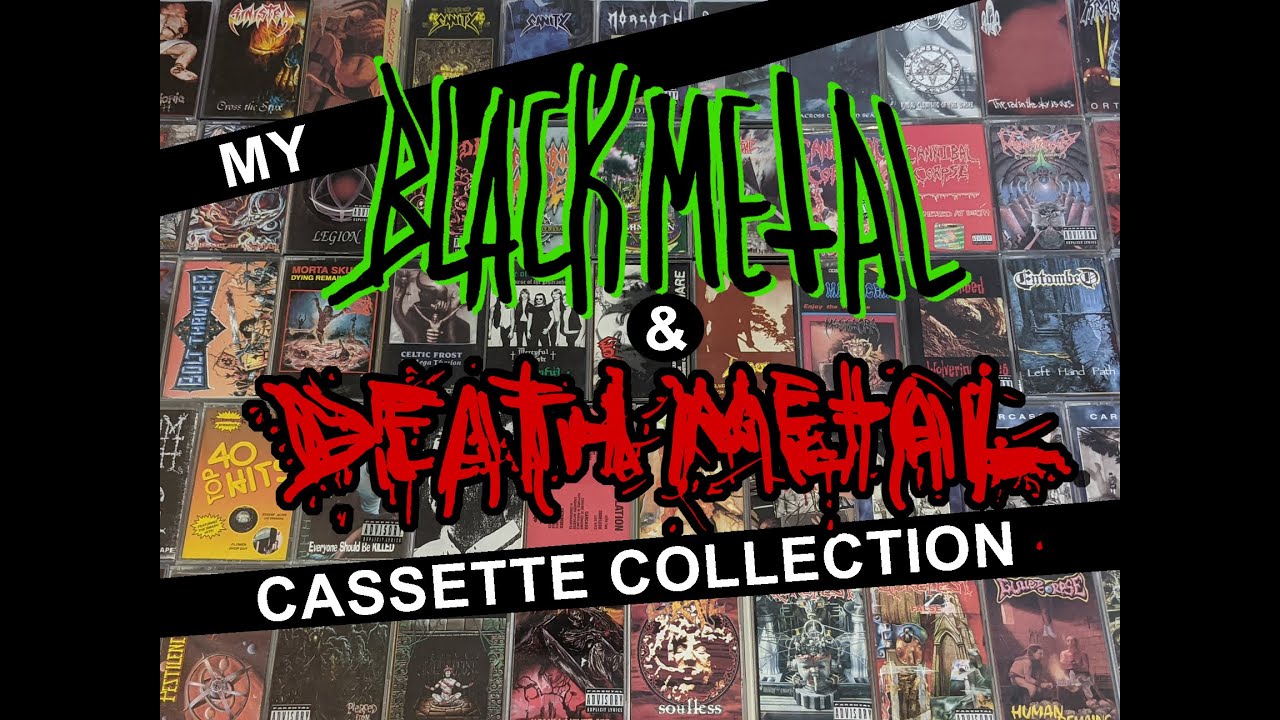 My BLACK METAL & DEATH METAL Cassette Tape Collection - Grindcore, too!