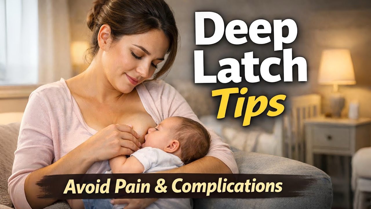 Breastfeeding Pain & Challenges? How to Get a Deep Latch & Avoid Complications