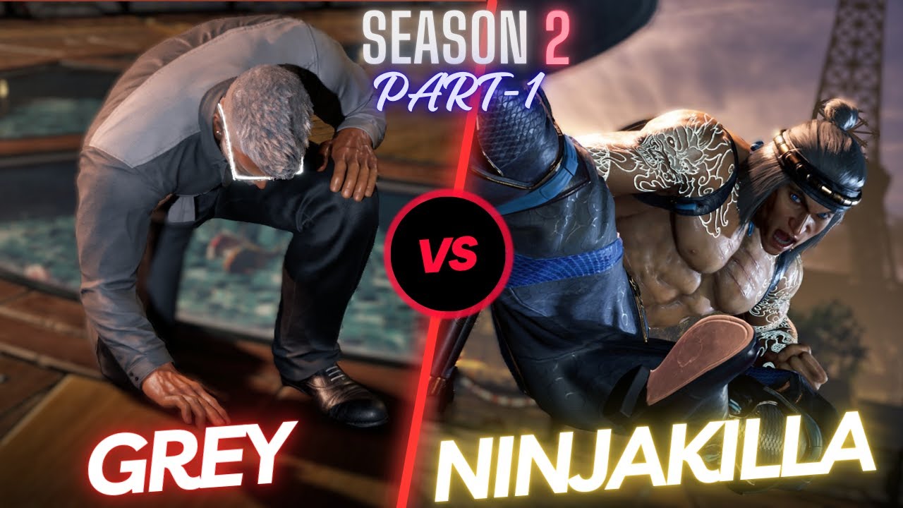 Tekken 8 | NinjaKilla (Law) VS Grey (Eddy) Part-1 Group Match