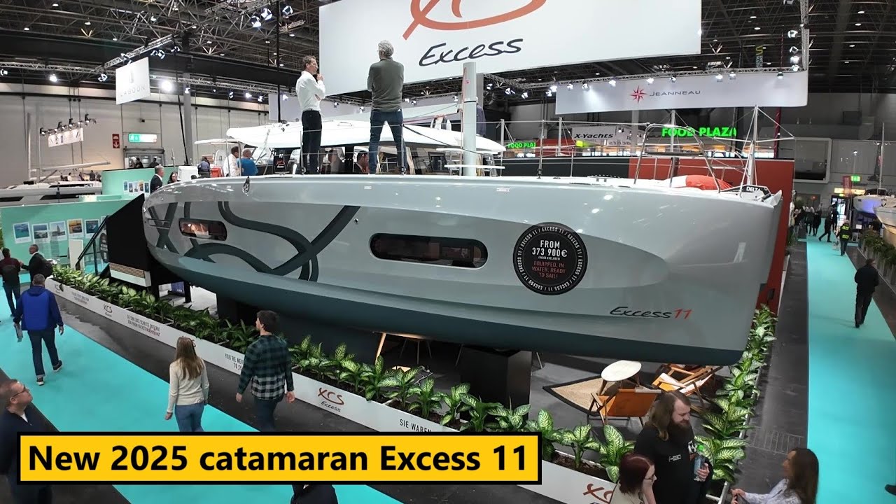 New 2025 catamaran Excess 11 from 374.000€