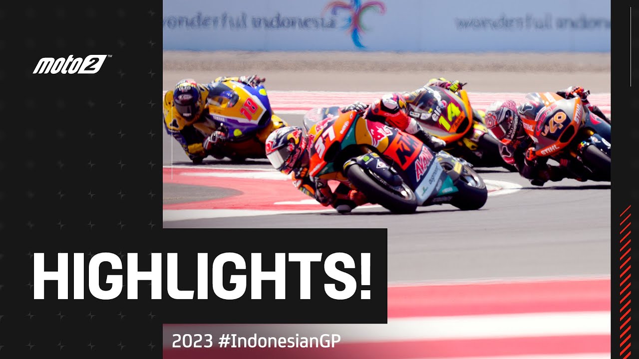 Moto2™ Race Highlights 💨 | 2023 #IndonesianGP 🇮🇩