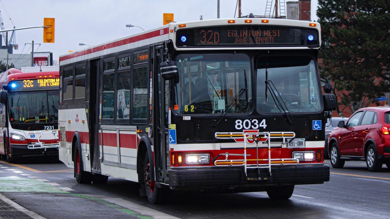 [UNCOMMON] TTC Orion VII OG ISL 8034 - 32 Eglinton West Ride Video