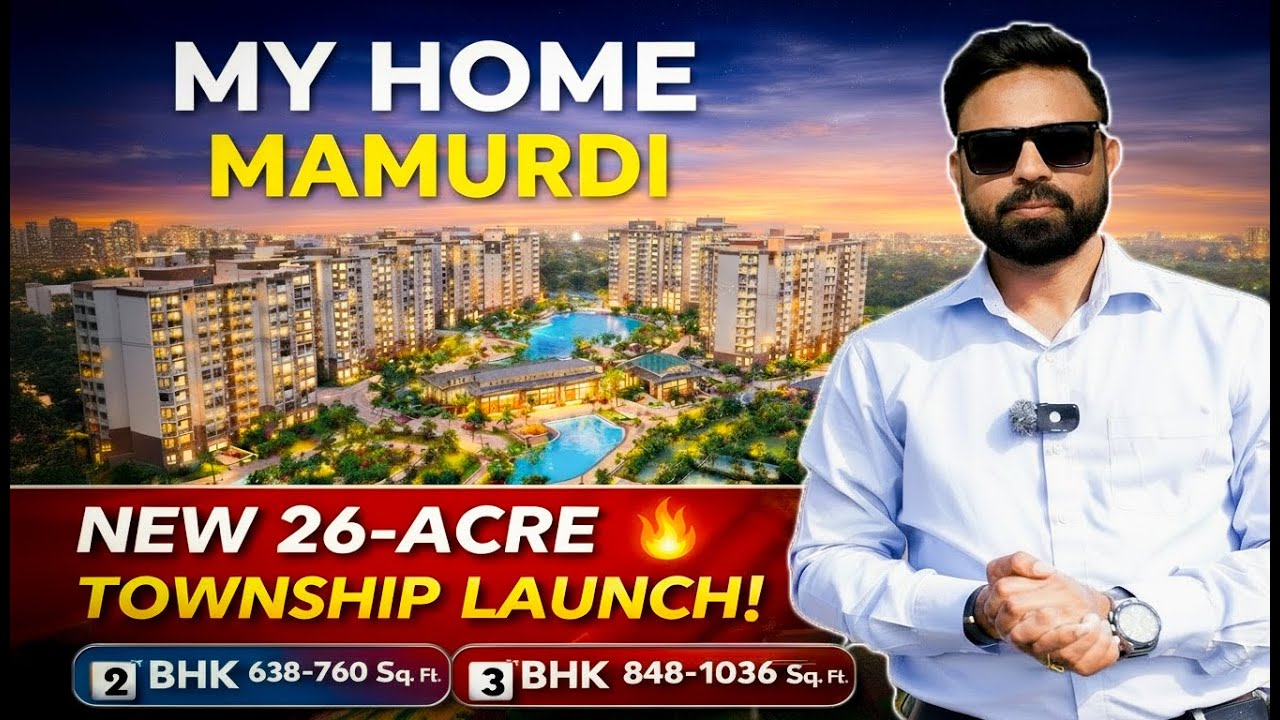 My Home Mamurdi | CODENAME ROOTS | New 26-Acre Township Launch | Goyal Properties Mamurdi | 2&3 BHK