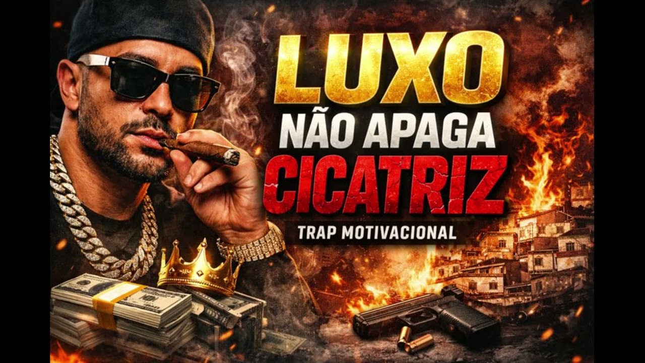 LUXO NÃO APAGA CICATRIZ 🖤 | Trap Motivacional(LANÇAMENTO)