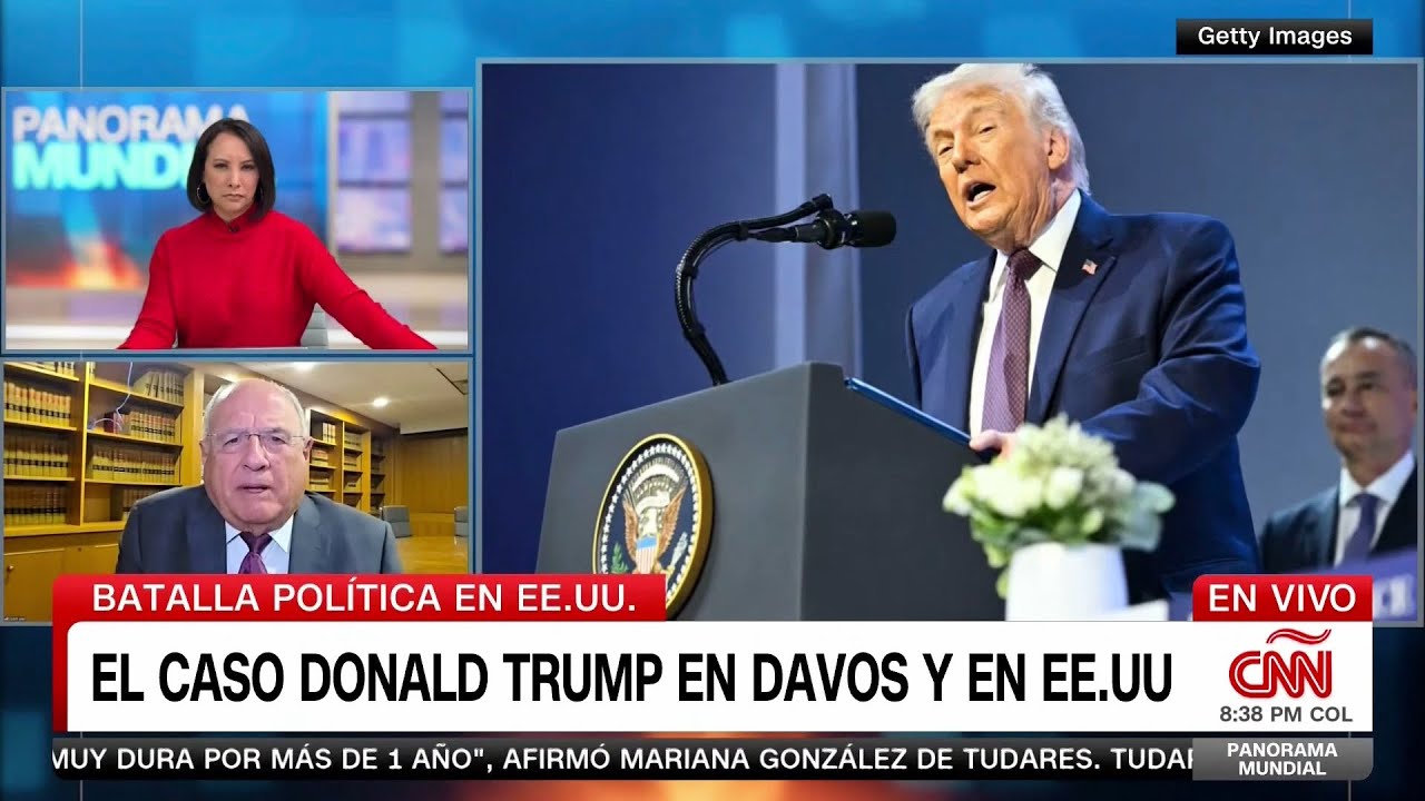 Panorama Mundial Con Gabriela Frías: El Caso Donald Trump En Davos Y En EE.UU. - Enero 22, 2026