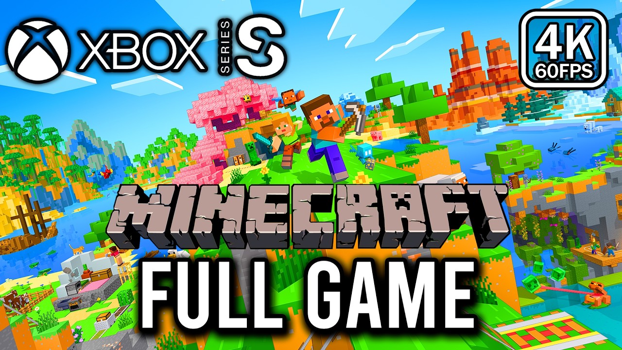 Minecraft Xbox Series X|S Edition - FULL GAME Walkthrough (4K 60FPS) - No Commentary