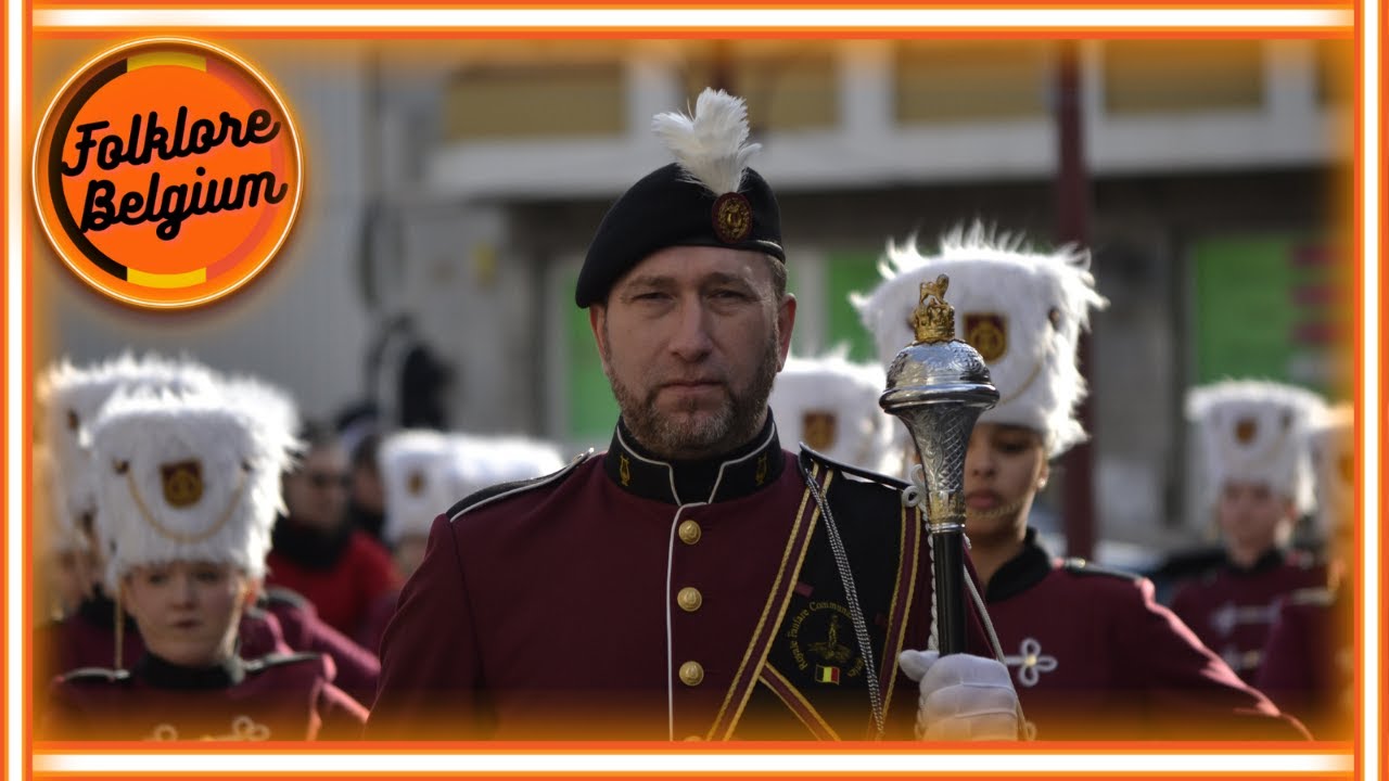 🍊cavalcade chatelet 🍊Royale Fanfare Communale de Huissignies 2024 🍊vidéo 1🍊folklore belgium🍊