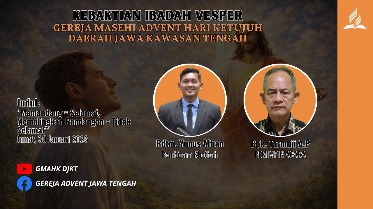 🔴LIVE | KEBAKTIAN IBADAH VESPER