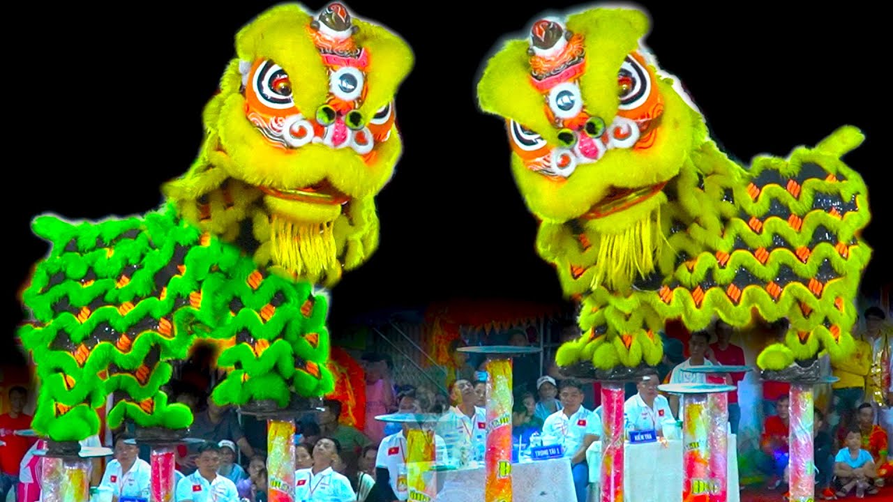 Múa Lân Cực Hay 2024 / LSR Tam Hòa Đường thi nhảy Mai Hoa Thung giải Lân Sư Rồng Đỗ Công Tường