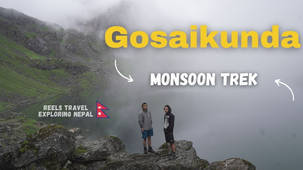 GOSAIKUNDA TREK || Travel Vlog || Monsoon Trek ||