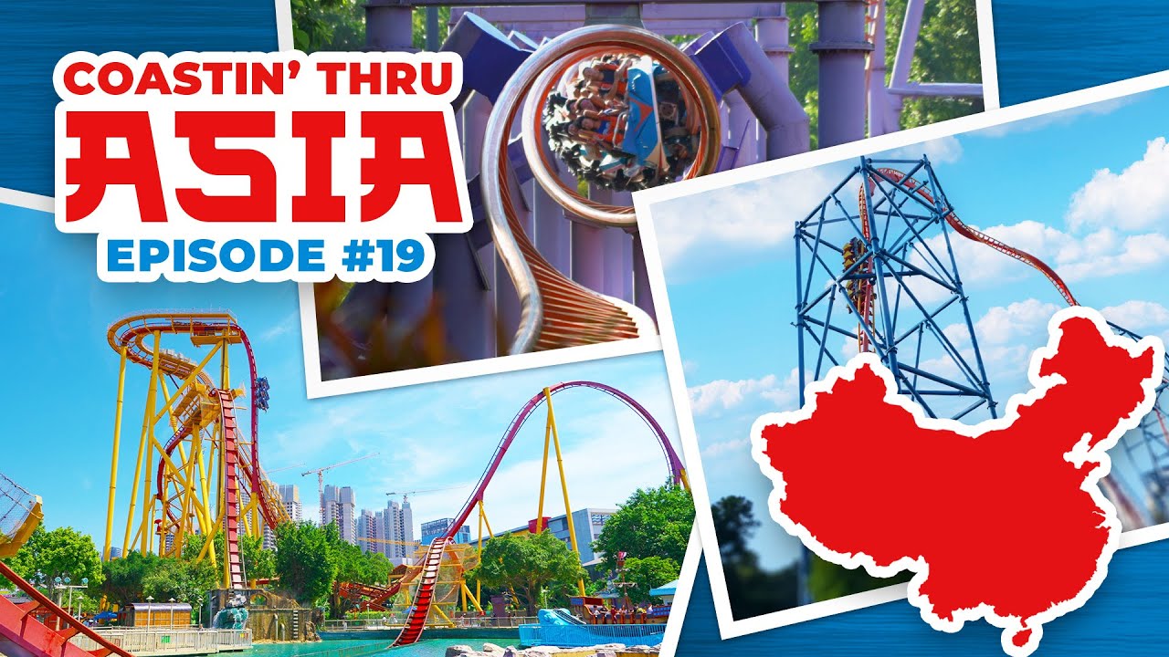Riding South China's Most Thrilling Roller Coasters at Chimelong Paradise!